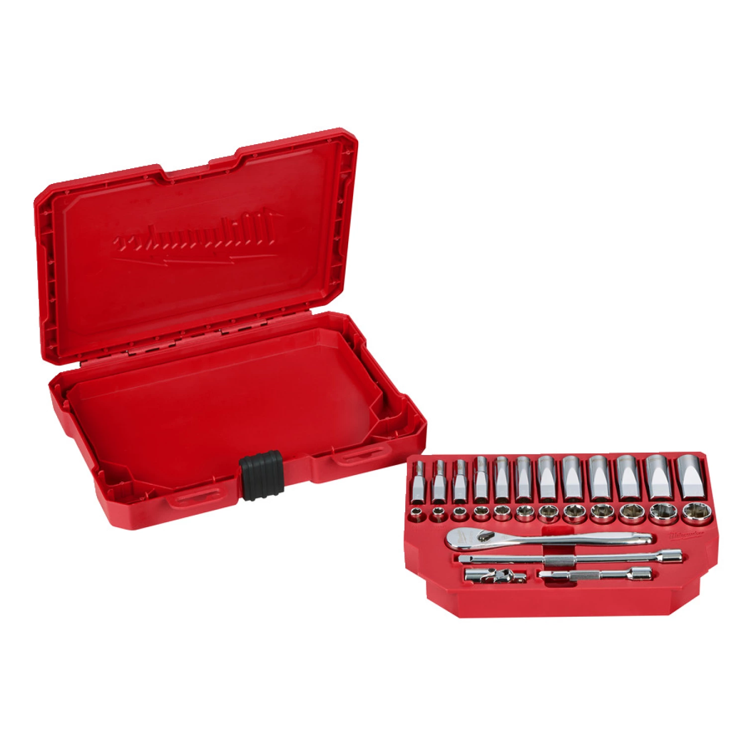 Milwaukee 4932464943 28-delige Ratelsleutelset - metrisch - 1/4
