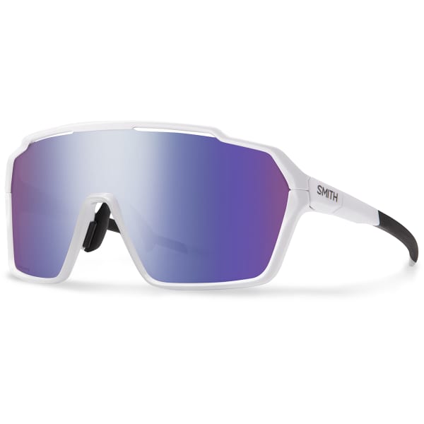 Lunette vélo SMITH SHIFT XL MAG WHITE CHROMAPOP VIOLET MIRROR