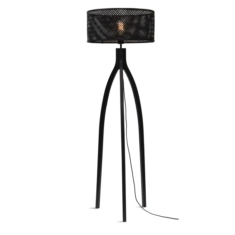 Good&Mojo Java Tripod vloerlamp zwart
