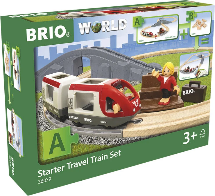 Brio Brio Starter Travel Train Set
