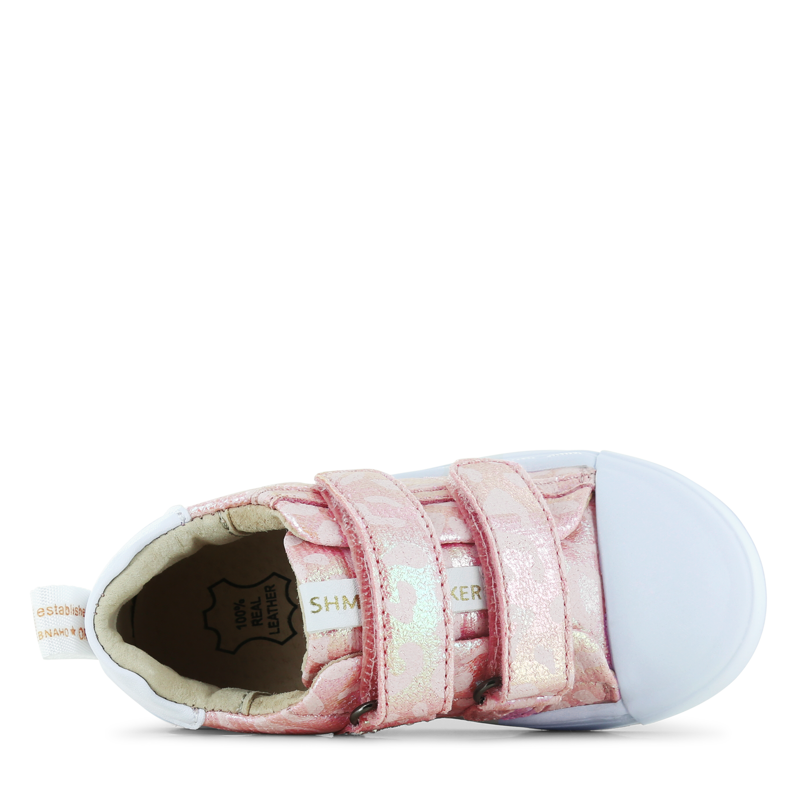 Shoesme metallic rosa Sneaker