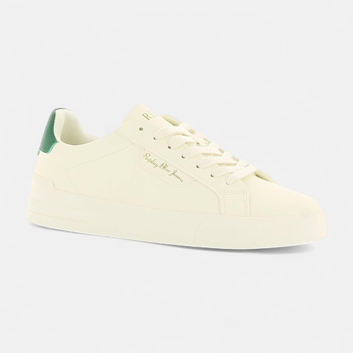 Baskets basses Homme ecru