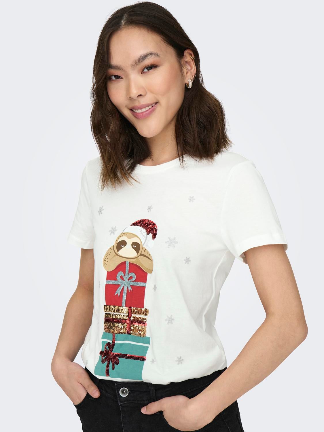 ONLYRSA T-shirt Cloud Dancer