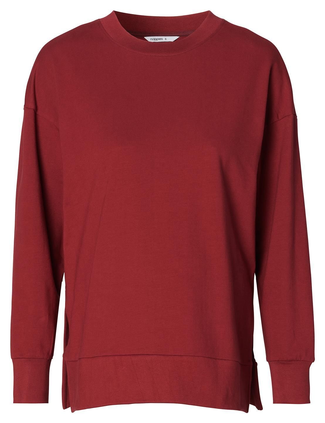 Noppies Maternity Trui met voedingsfunctie Alta - Backprint - Tibetan Red