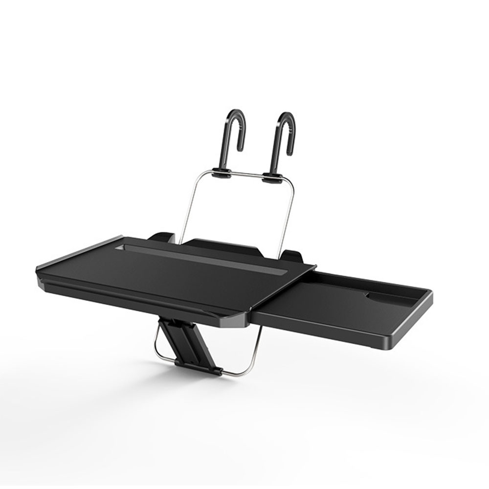(33x27cm) Praktische Multifunktionale Getränke Laptop Ablage für das Auto Lenkrad - Schwarz