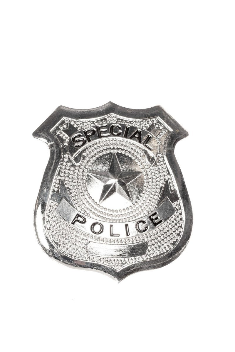 Politie Badge Zilver