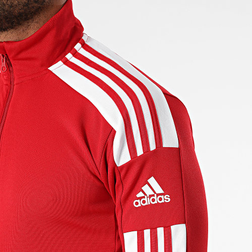 Veste Zippée A Bandes GP6464 Rouge
