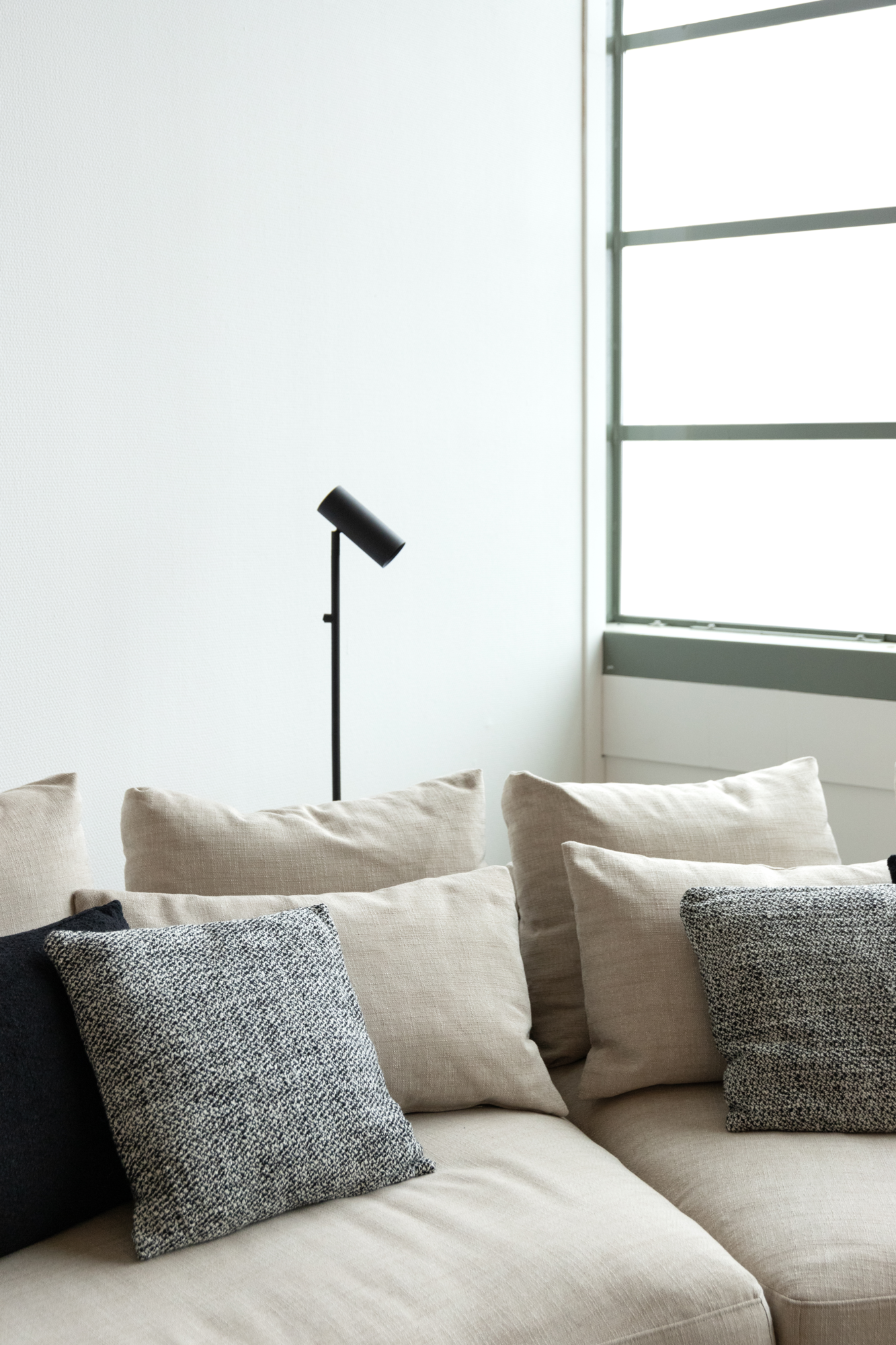 Vloerlamp Lio bordeaux