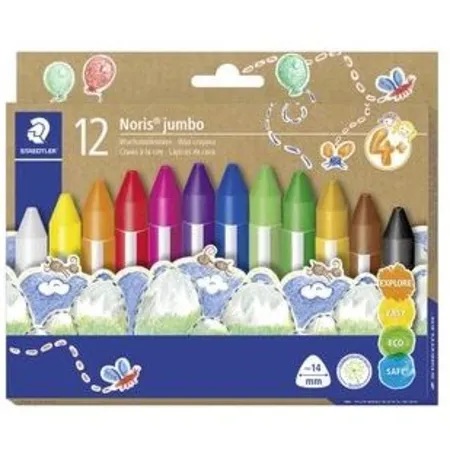 STAEDTLER® Wachsmalkreide Noris jumbo 12er Etui