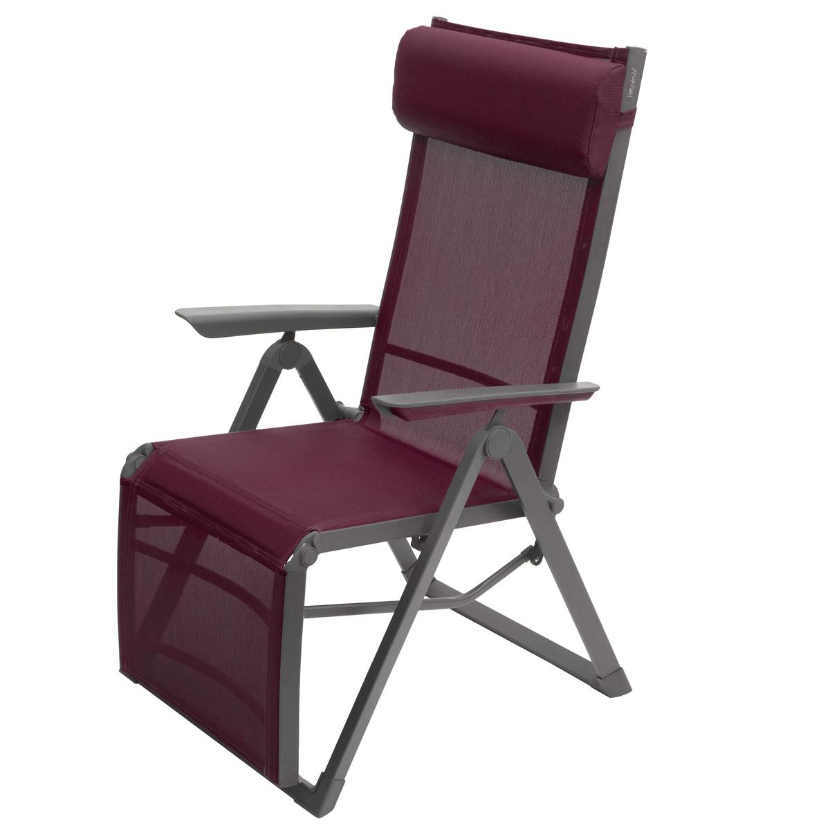 FAUTEUIL DECIMA BORDEAUX GRAPHITE