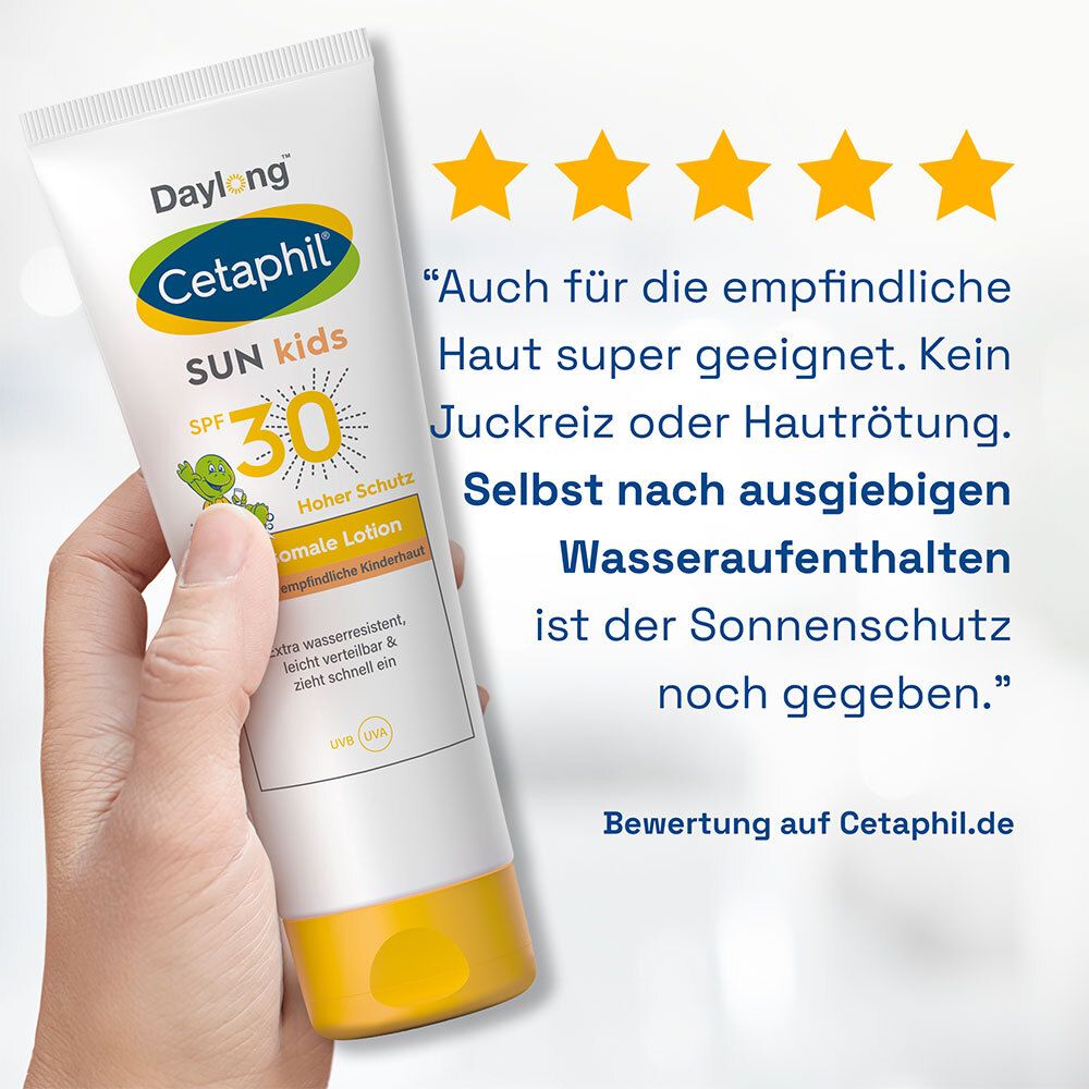 CETAPHIL SUN Kids Liposomale Lotion SPF 30 Sonnenschutz für Baby- & Kinderhaut