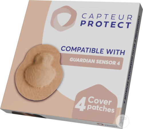 Capteur Protect Patchs Pour Enlite Guardian Sensor 4 Beige 4 Pièces