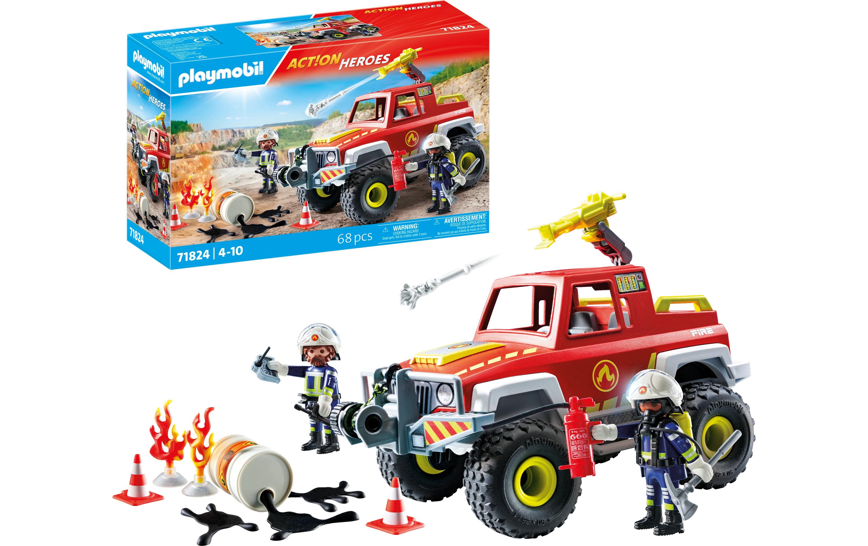 Action Heroes Feuerwehrtruck 71824Spielfiguren-Set