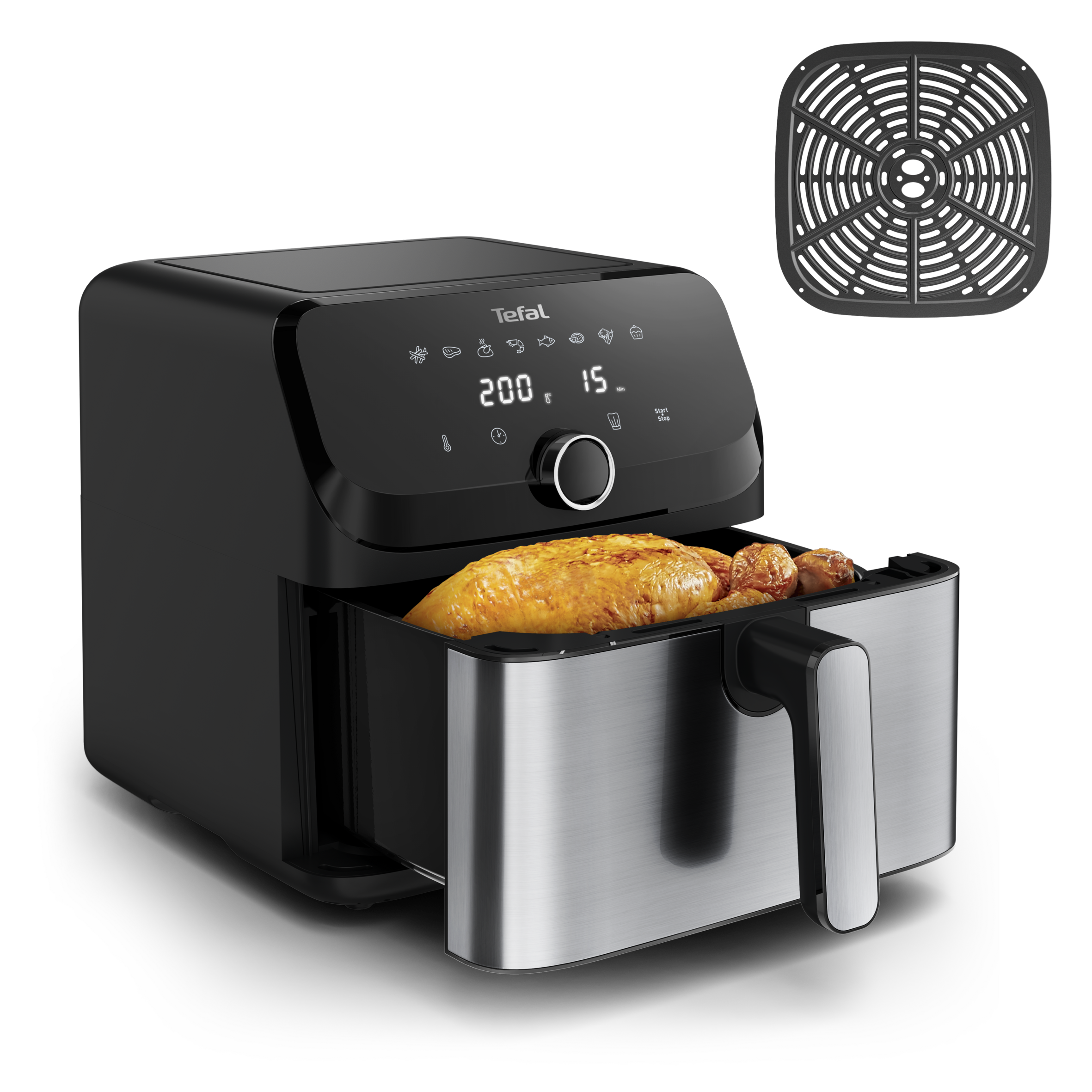 Easy Fry Mega EY855D Air fryer - 8 programma's - 7,5 L