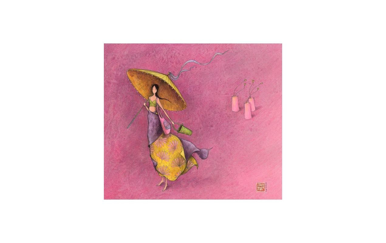 Glückwunschkarte Gaëlle Boissonnard 16 x 14 cmKarte mit Couvert