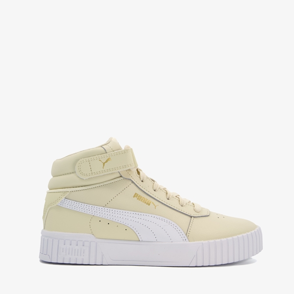 Puma Carina 2.0 Mid dames sneaker beige/wit
