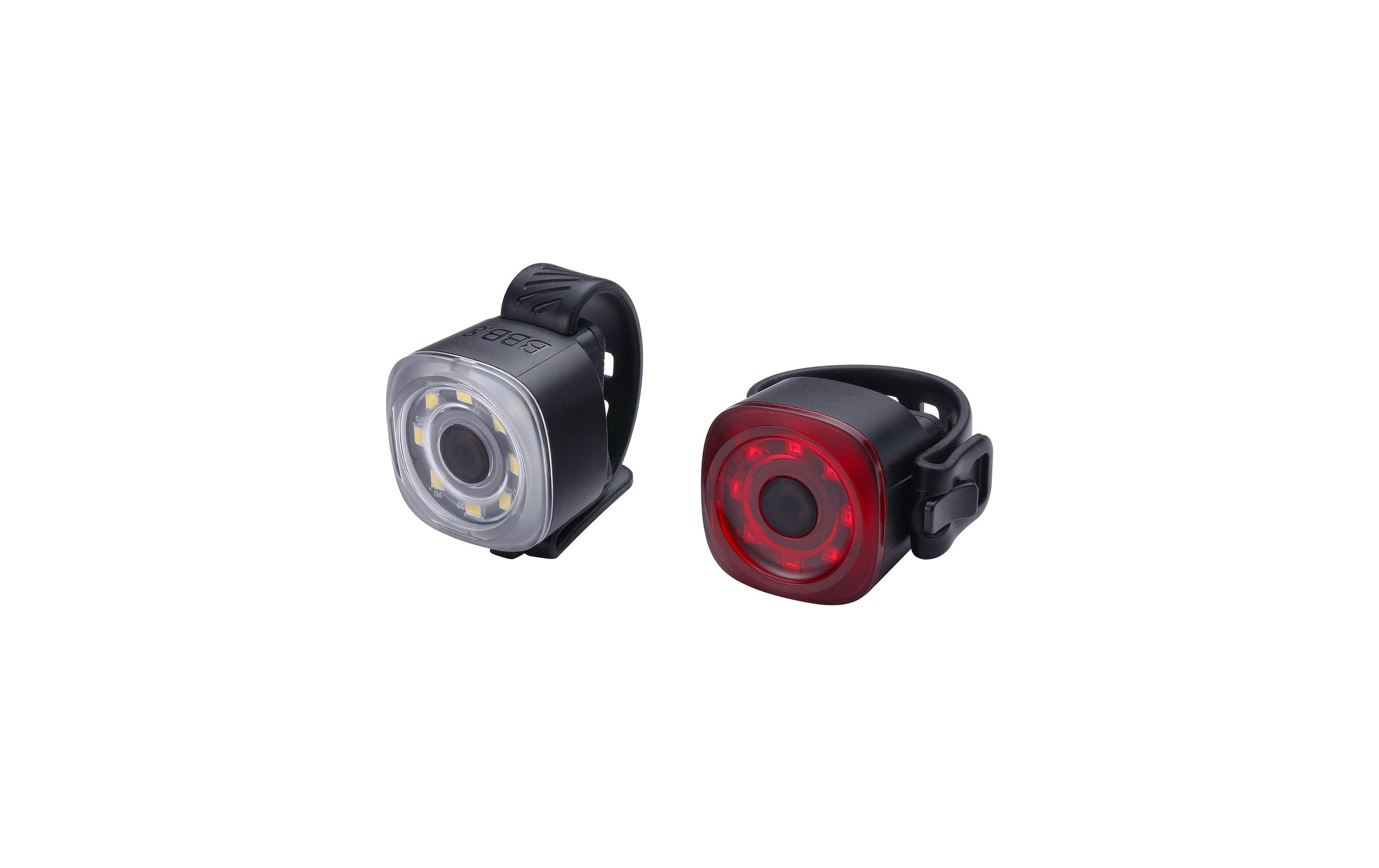 Velolampe Minilight Spirit, Vorder- und RückenlichtBeleuchtungsset für Fahrräder