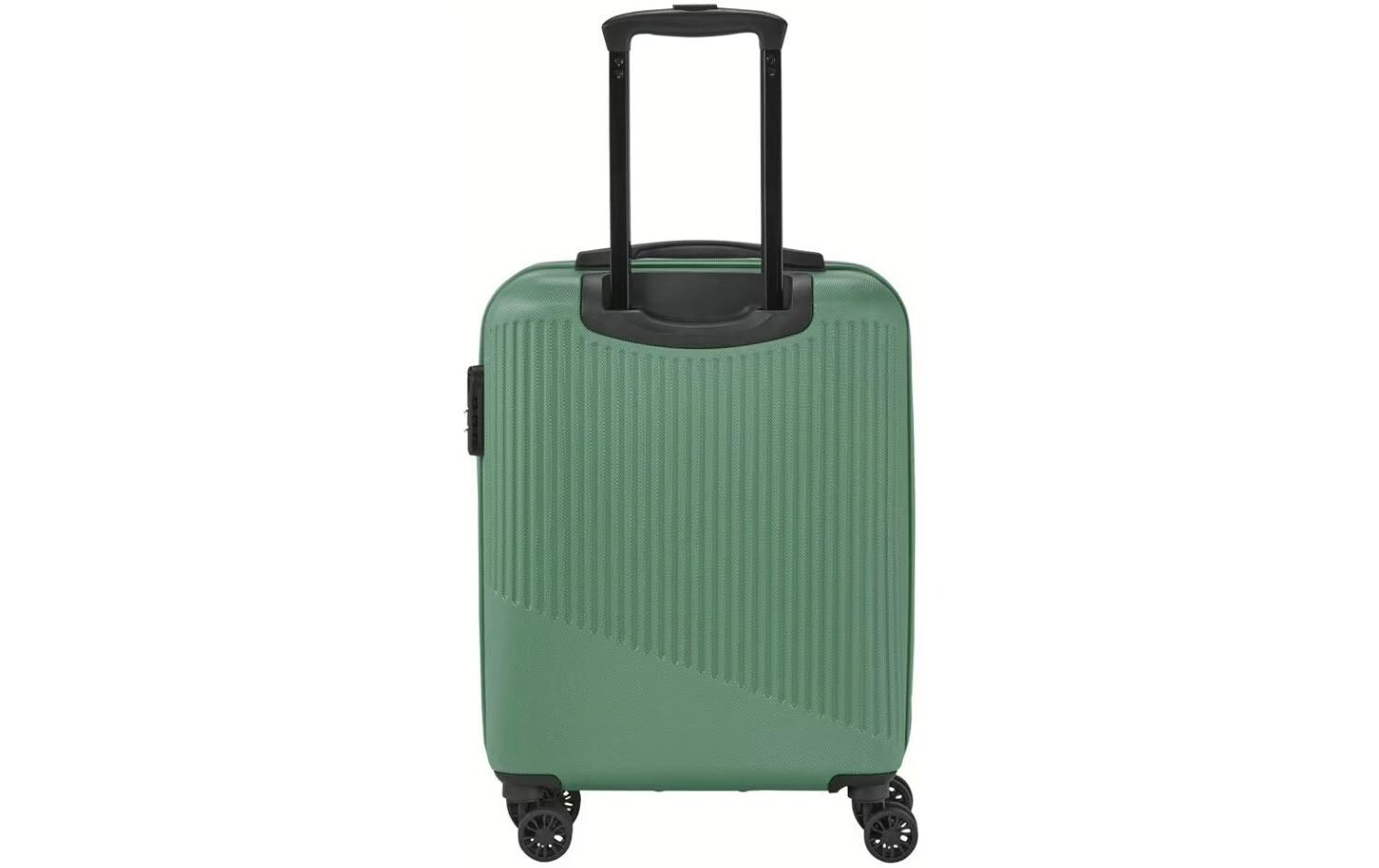 Reisekoffer BALI Trolley S Grün4-Rollen Hartschalenkoffer