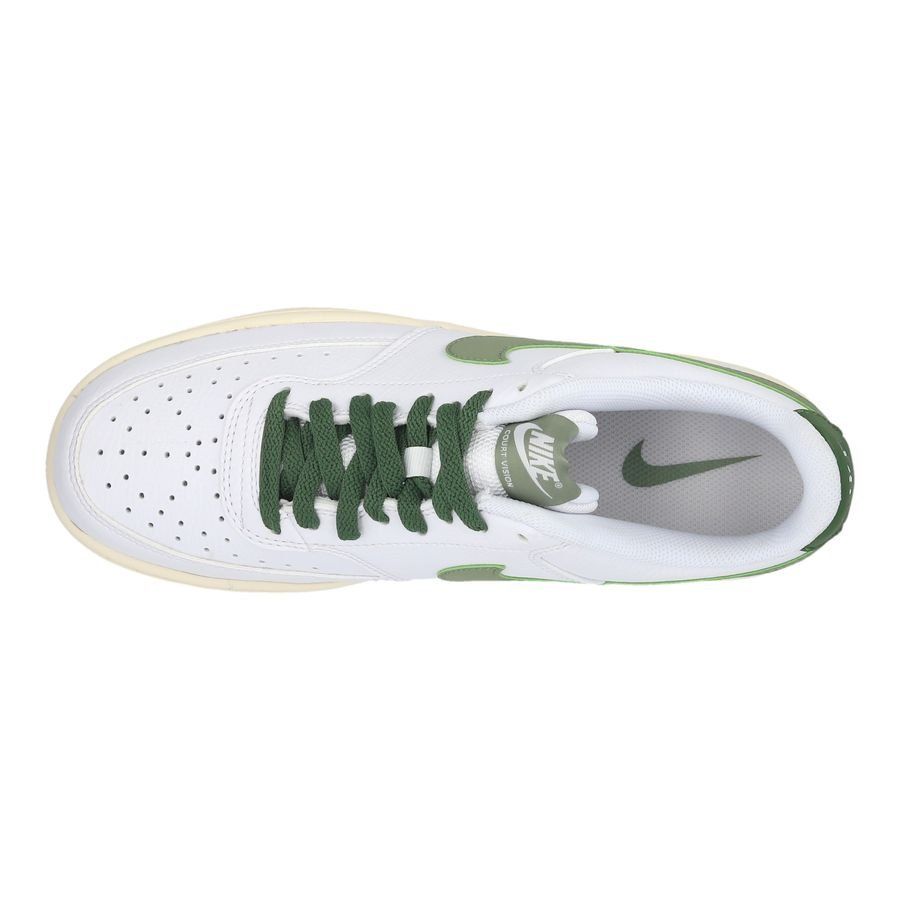 Nike Chaussures Court Vision Low - Blanc/Vert