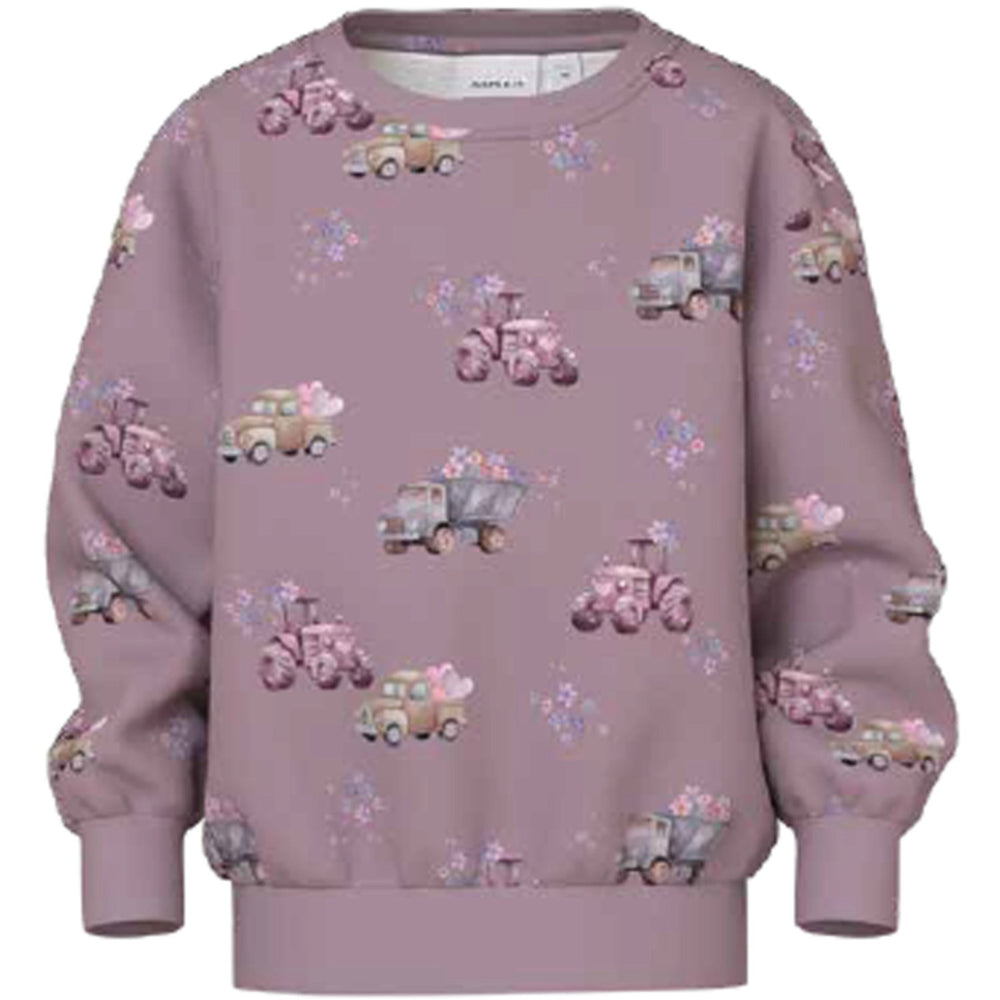 Køb Name It Elderberry Silvine Regular Sweatshirt