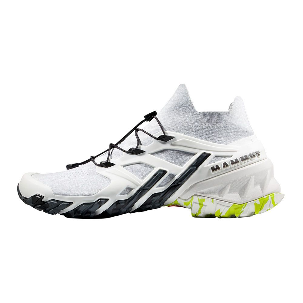 Mammut AEGILITY PRO MID - Chaussures de randonné Homme white/black