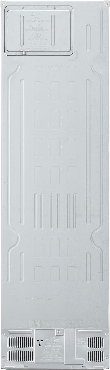 LG GBP62SWNAC, Klasse A, 384 L, Kühl-/ Gefrierkombination, Frische Features, Kühlschrank mit Gefrierfach und Innendisplay, DoorCooling+, LINEARCooling, 59,5 x 203 x 67,5 cm ꟷ Super White