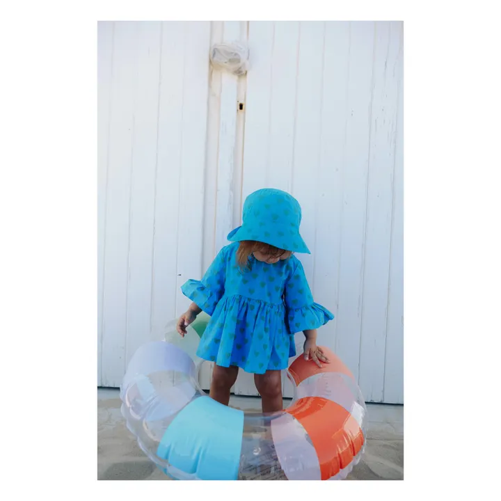 Holi & Love Bob Cœur Coton Bio | Turquoise