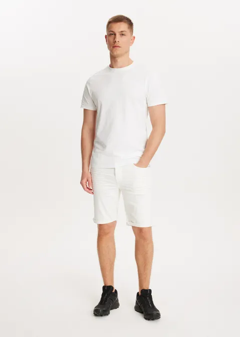 Heaton korte broek off-white (WIT.O)