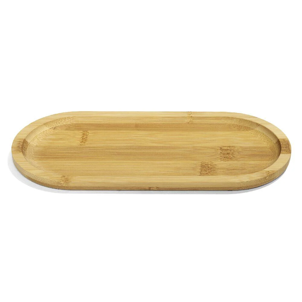 Plateau de service en bambou 10,5x22,5cm