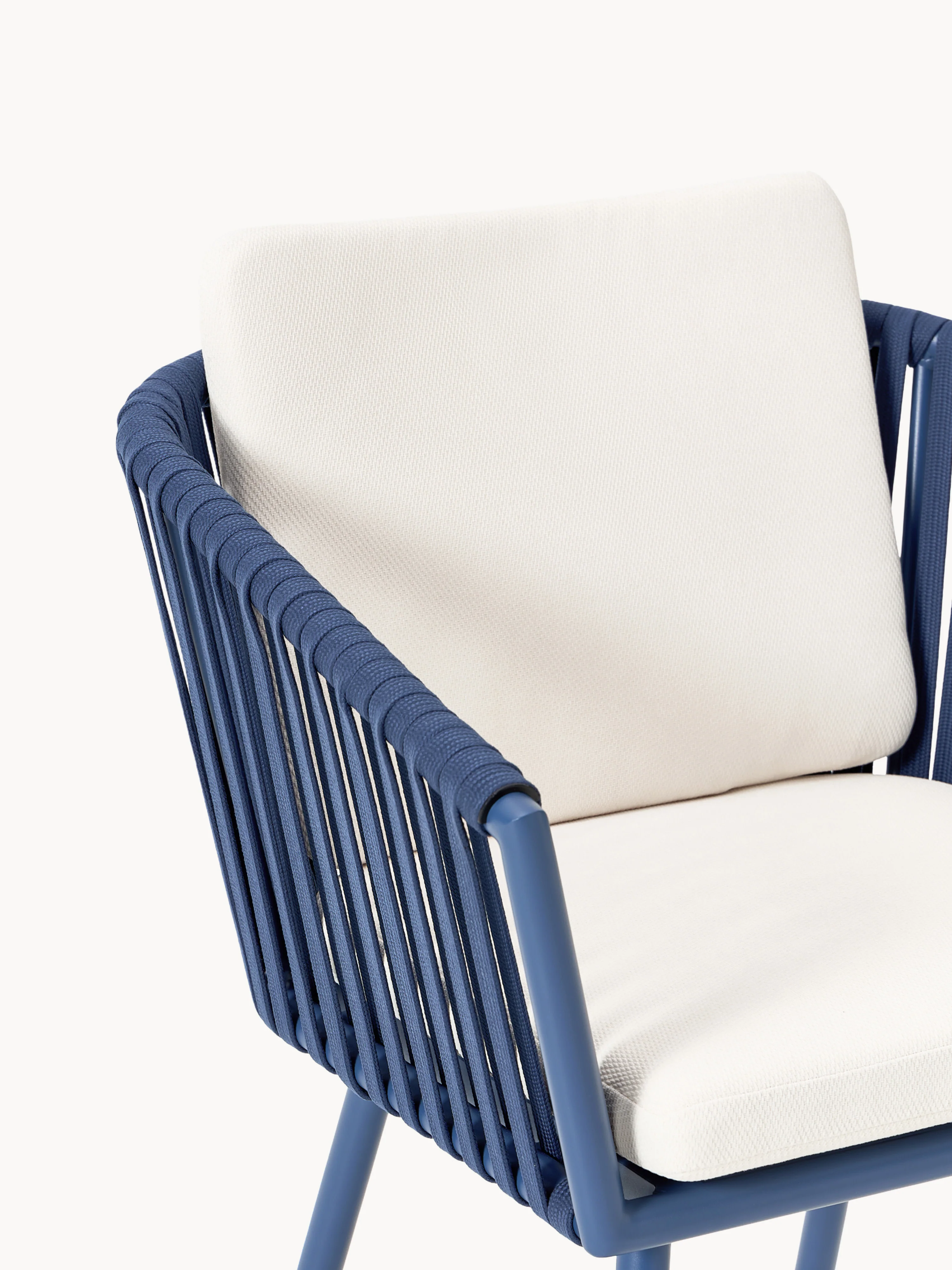Tuin dining stoelen Malo met armleuning, 2-delig