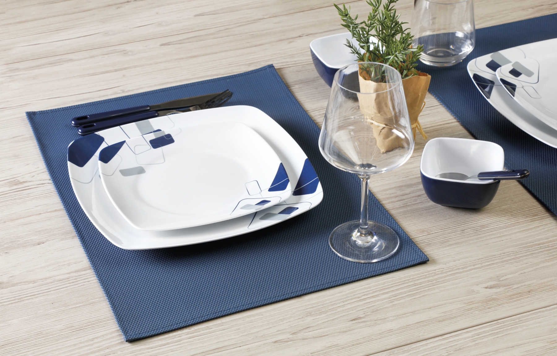 Brunner Delicia Tischmatte 45 x 30 cm hellgrau