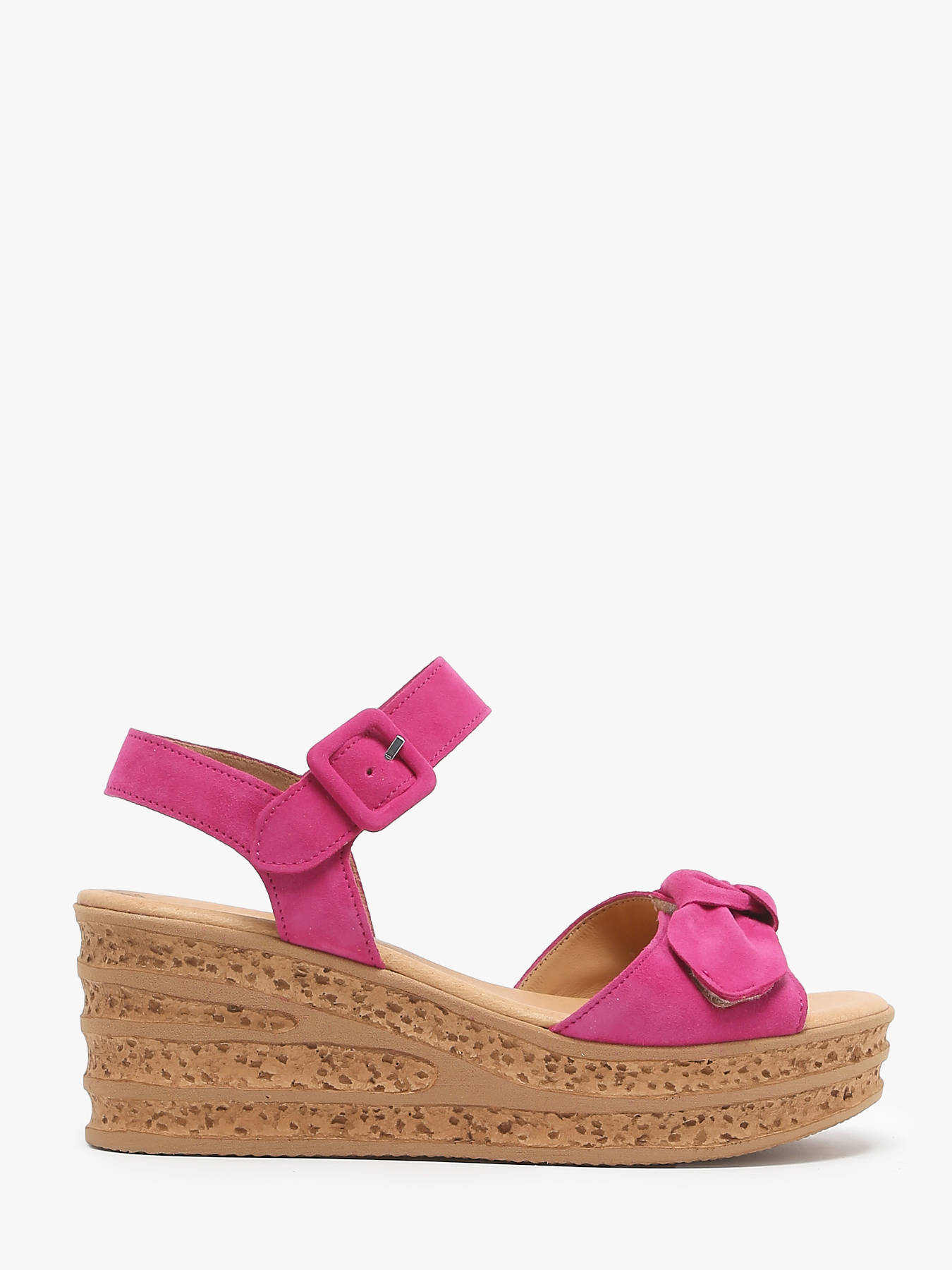 Sandales semelle compense en cuir GABOR