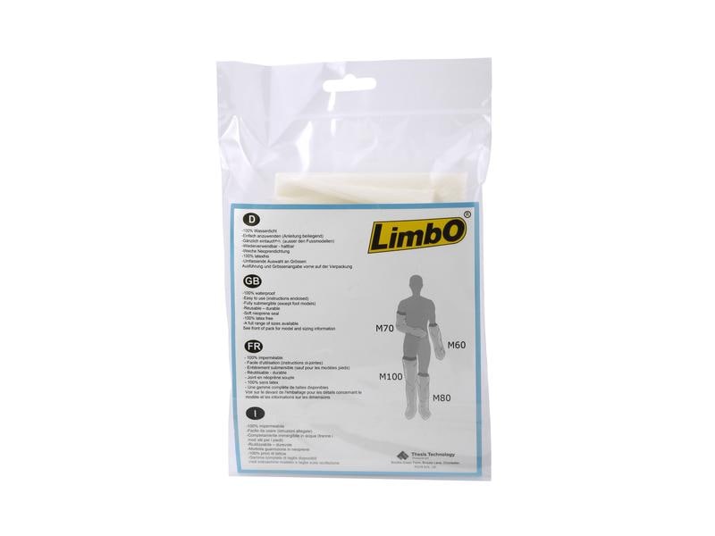 Limbo Badeschutz für Erwachsene Arm dünn Länge 69 cm Bade- und Duschschutz für den Arm, geeignet bei Verbänden, Bandagen oder Gipsen