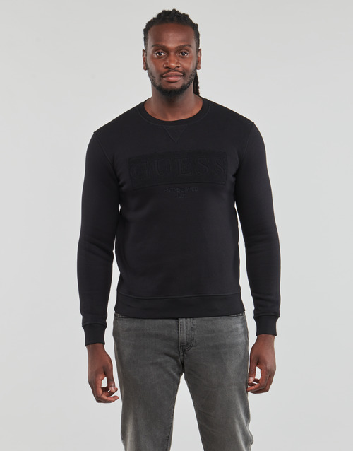Guess - BEAU CN SWEATSHIRT - Noir