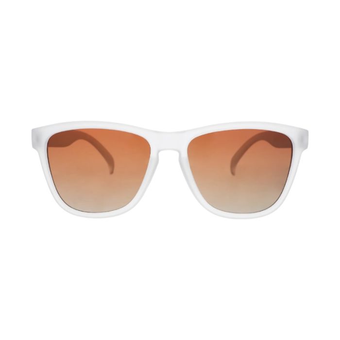 Goodr Unisex Solbriller Root Beer Somelier Hvid