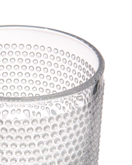verre long drink Bergen boules relief 340ml