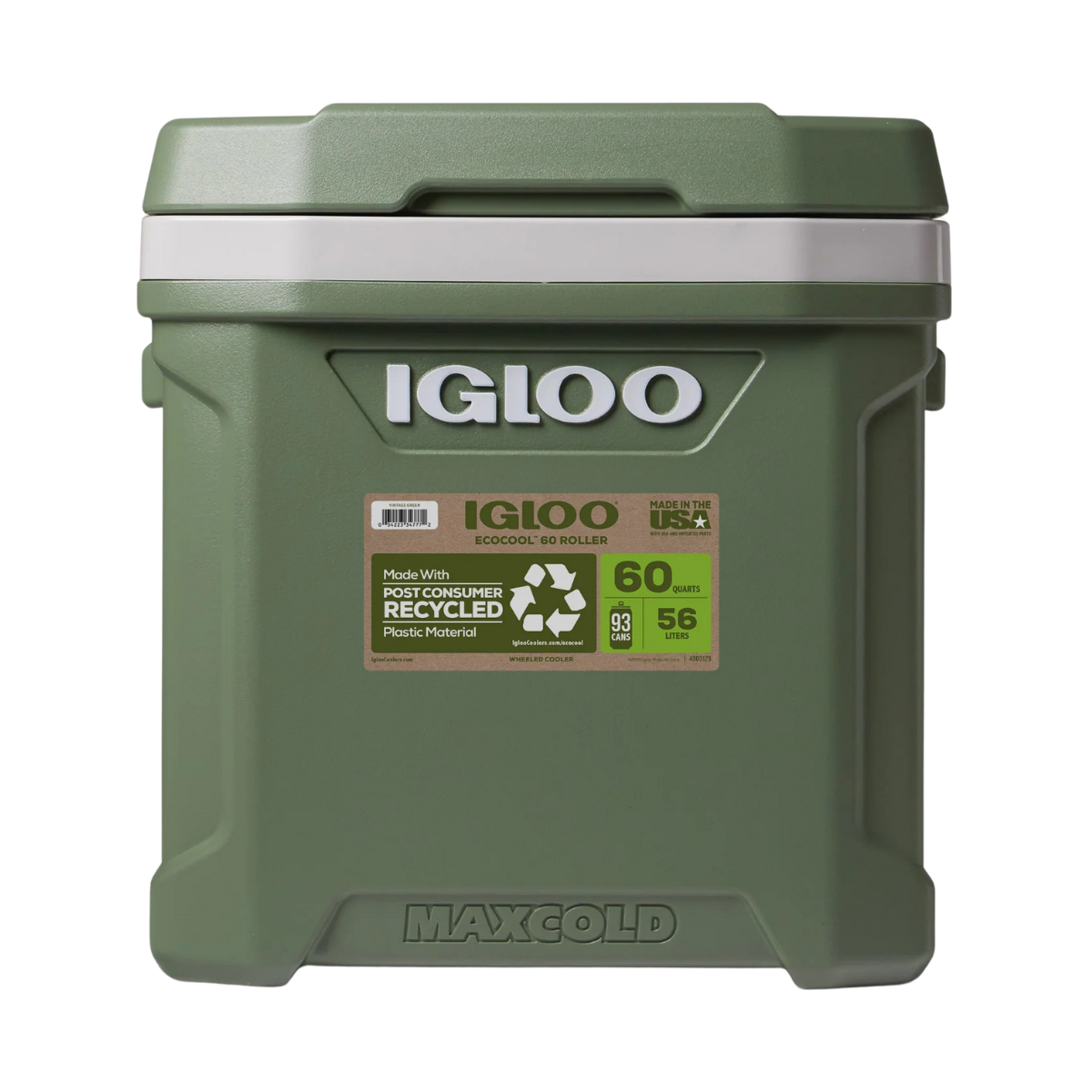 Igloo ECOCOOL Latitude 60 Qt Køleboks 58 L