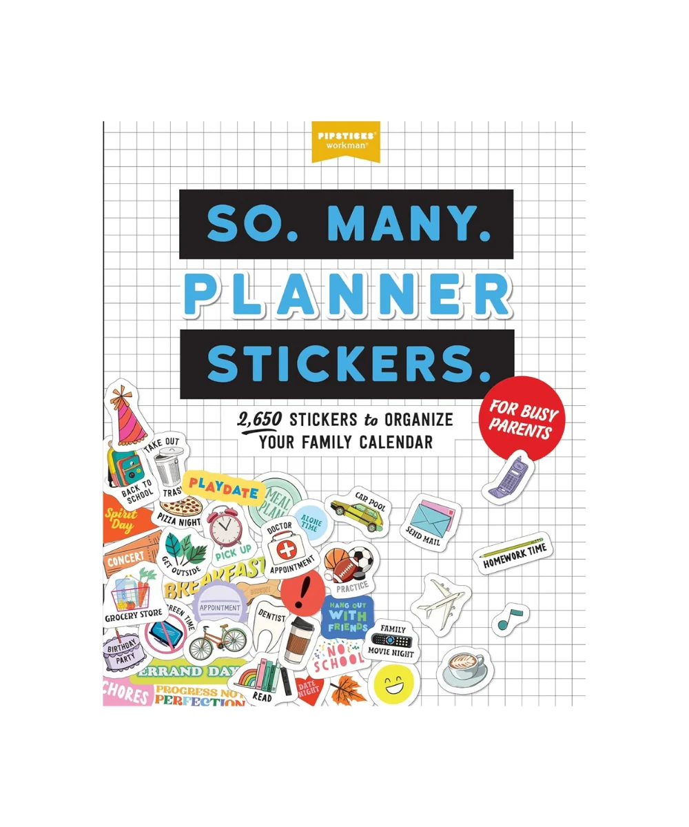 New Mags  So. Many. Planner Stickers. For Busy Parents bog
