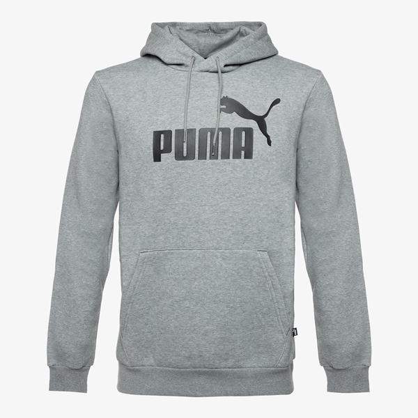 Puma Essentials Big Logo heren hoodie grijs