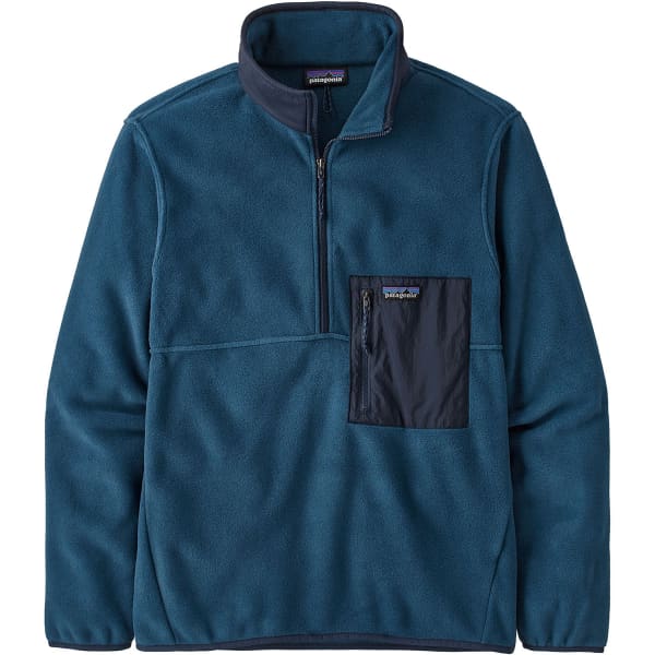 Sweat polaire PATAGONIA M'S MICRODINI 1/2 ZIP P/O TIDEPOOL BLUE