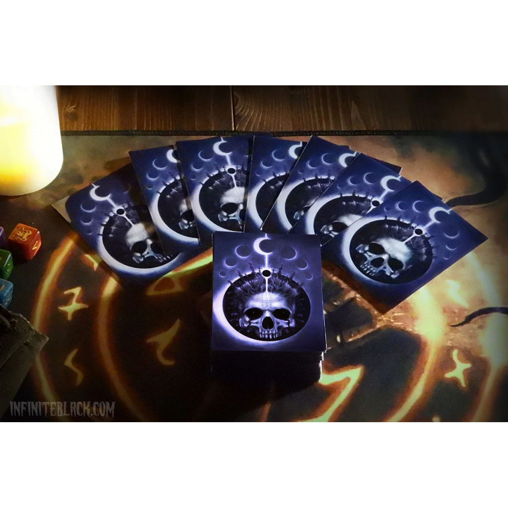 Infinite Black - 80 Card Sleeves 