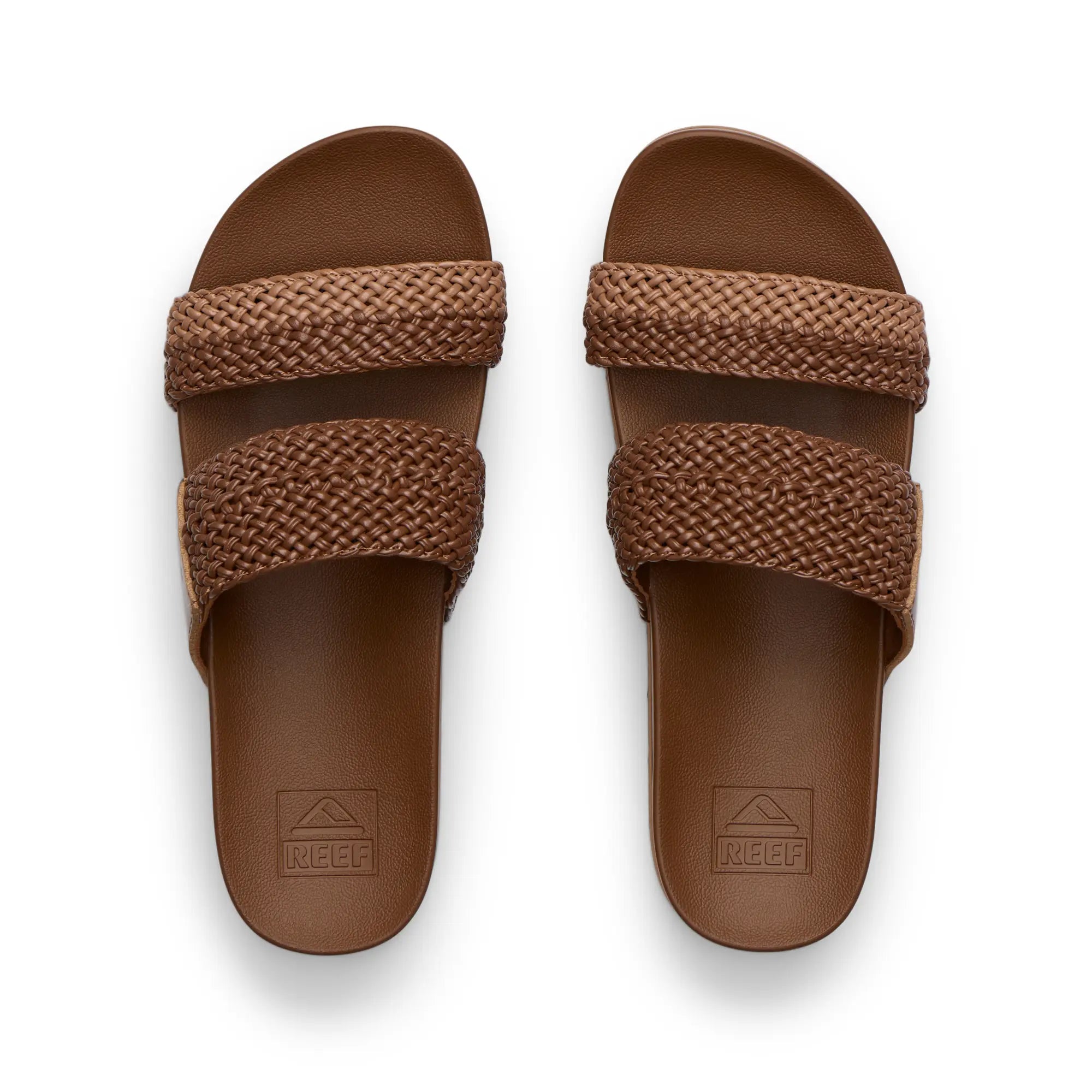 Cushion Vista Hi Chocolate Tan Tan Braid