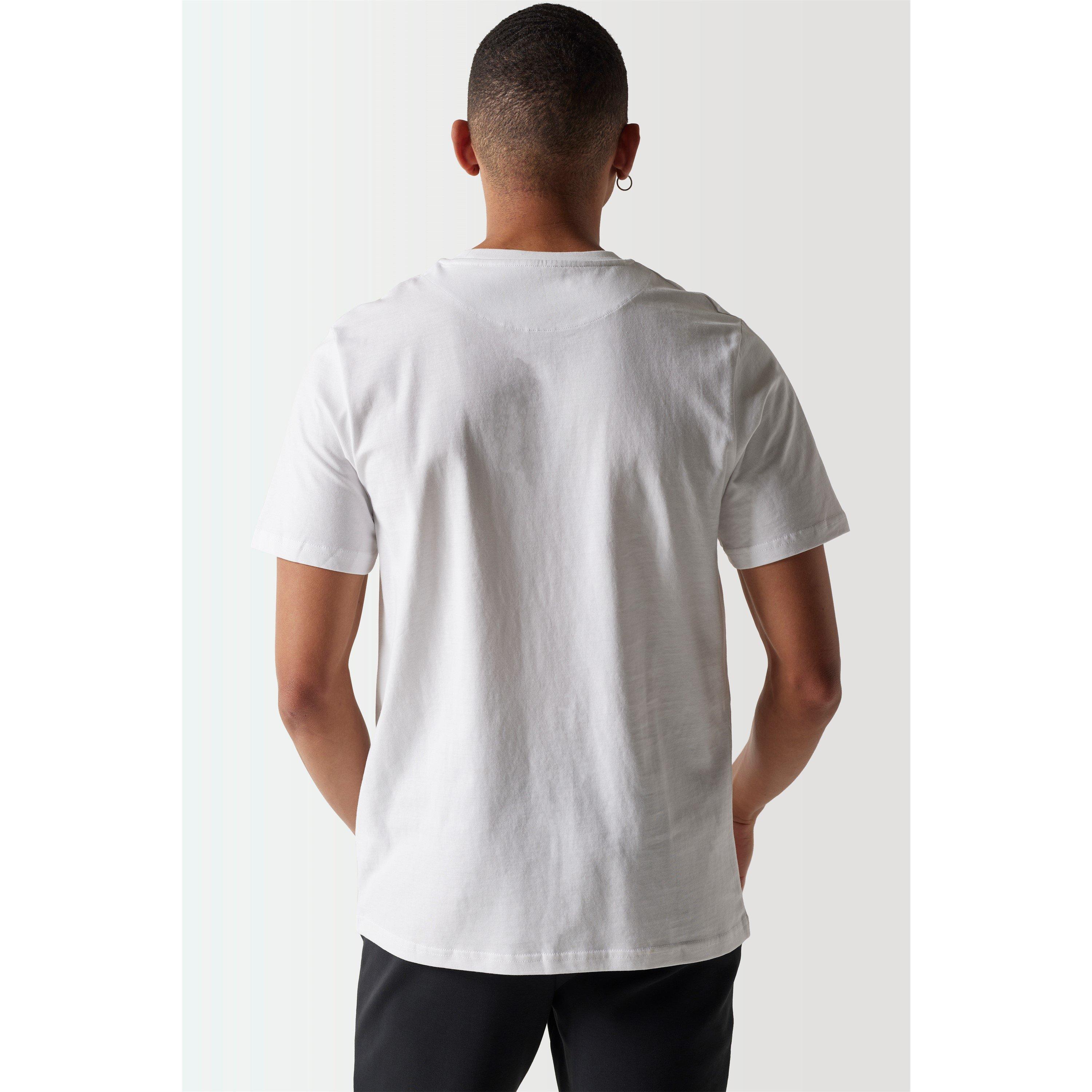 11 Degrees 11D Gradient Graphic T Shirt White