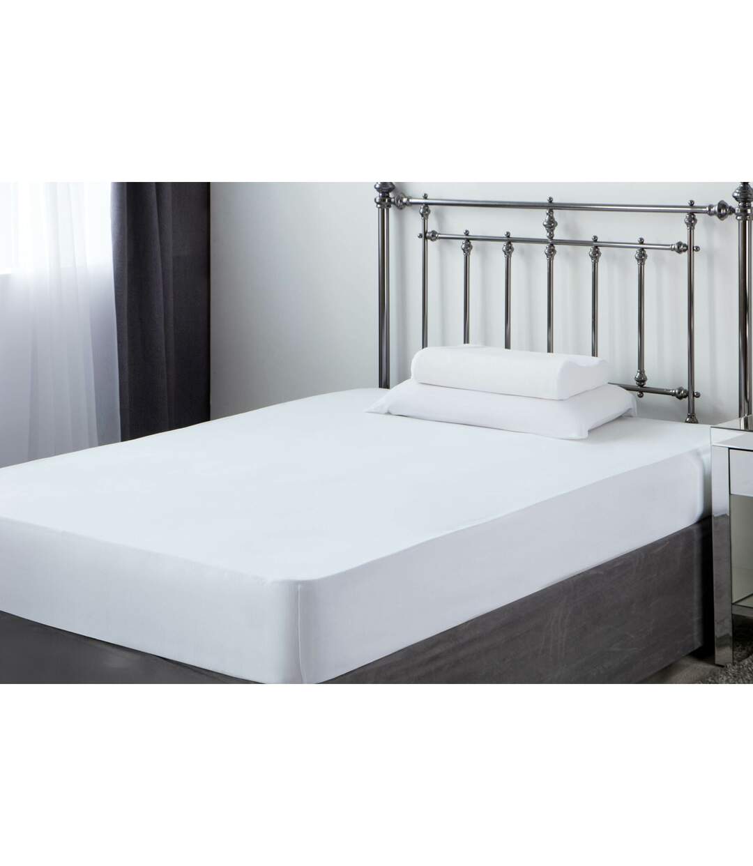 Belledorm - Drap-housse JERSEY (Blanc) - UTBM151