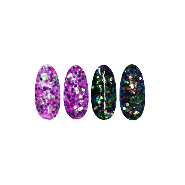 Ronney Glitter Nagelpoeder /46/ Violet folie