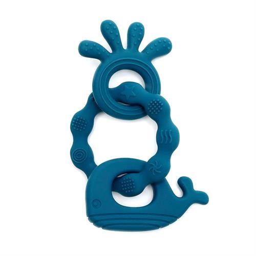 Magni - Biderangle i silikone m. silicone vedhæng