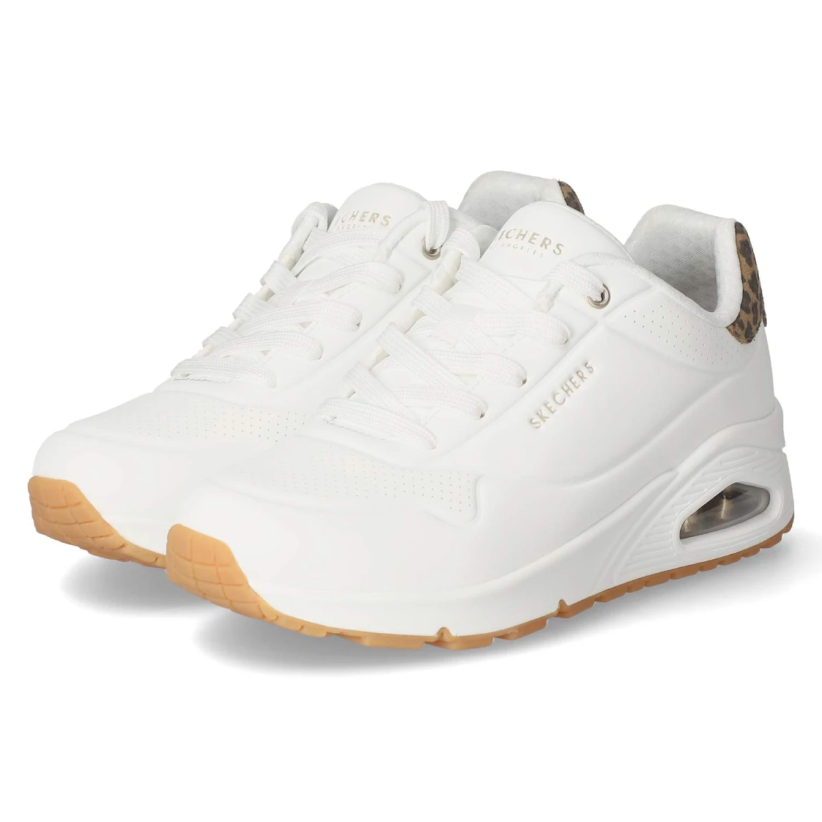 SkechersLow Sneaker JUNGLE NITE - White/Leopard