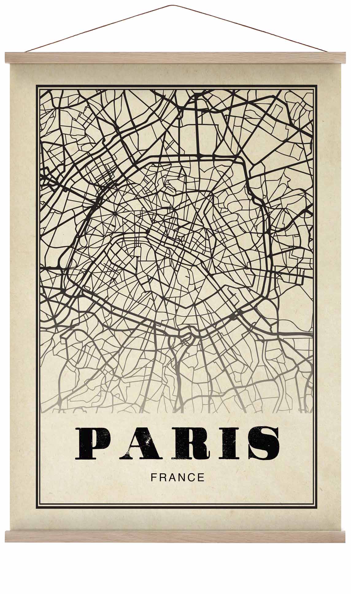 Paris Stadt Sepia