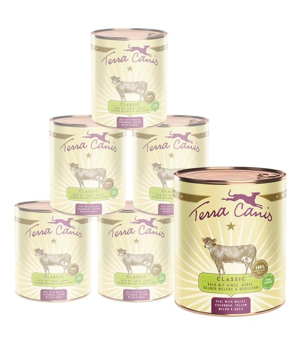 Terra Canis Nassfutter für Hunde Adult Menü,
