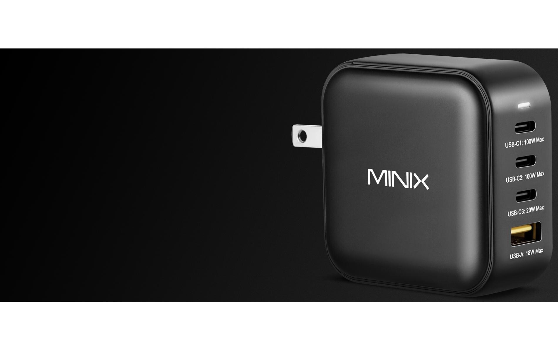 USB-Wandladegerät NEO-P3100W GaN-Turbo-Ladegerät mit 4 Anschlüssen